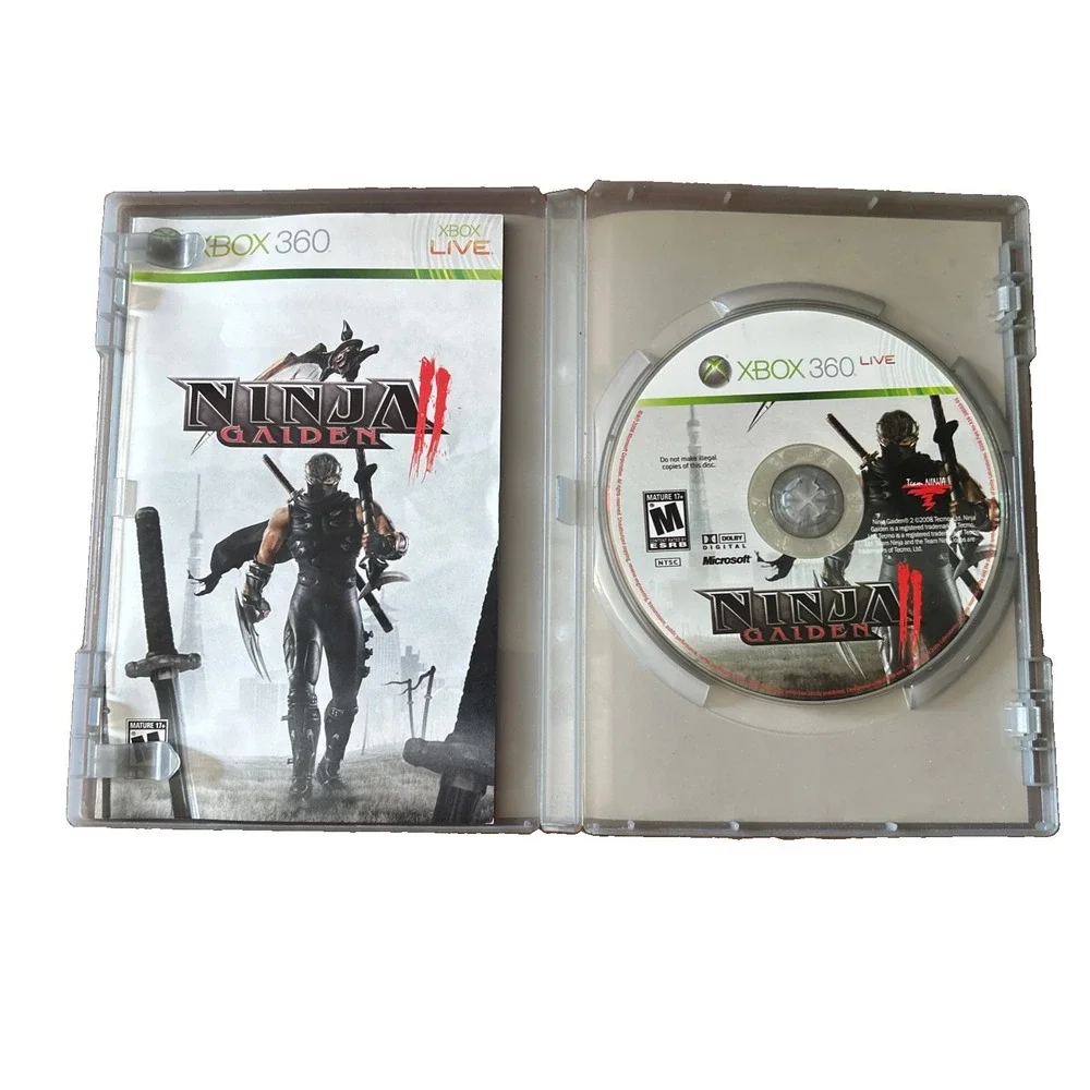 Ninja Gaiden II 2 [Platinum Hits] Boxed (Microsoft Xbox 360, 2008)